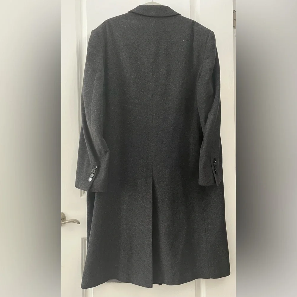“Calvin Klein Wool Cashmere Overcoat 44R”